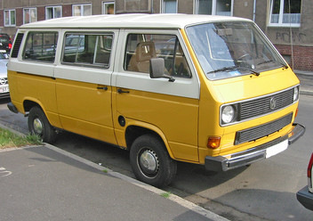 Szkło do lampy lewej Volkswagen Transporter T3